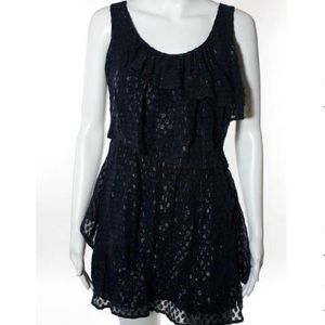 Madison Marcus blue layered dress from nordstroms